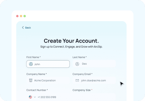 Create Your Account