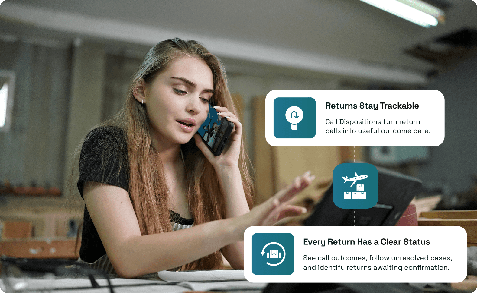 Returns Stay Trackable