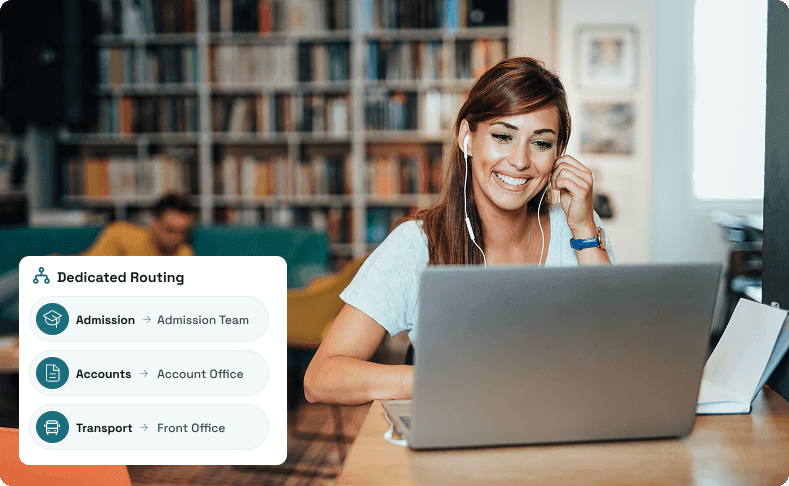 Routing that matches your departments